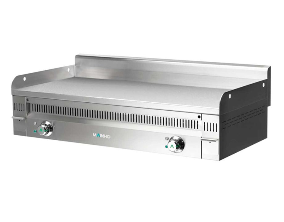 Plancha electrica acero rectificado 20mm Plancha Eléctrica Profesional con Placa de Acero Rectificado 20 mm - Imagen 3