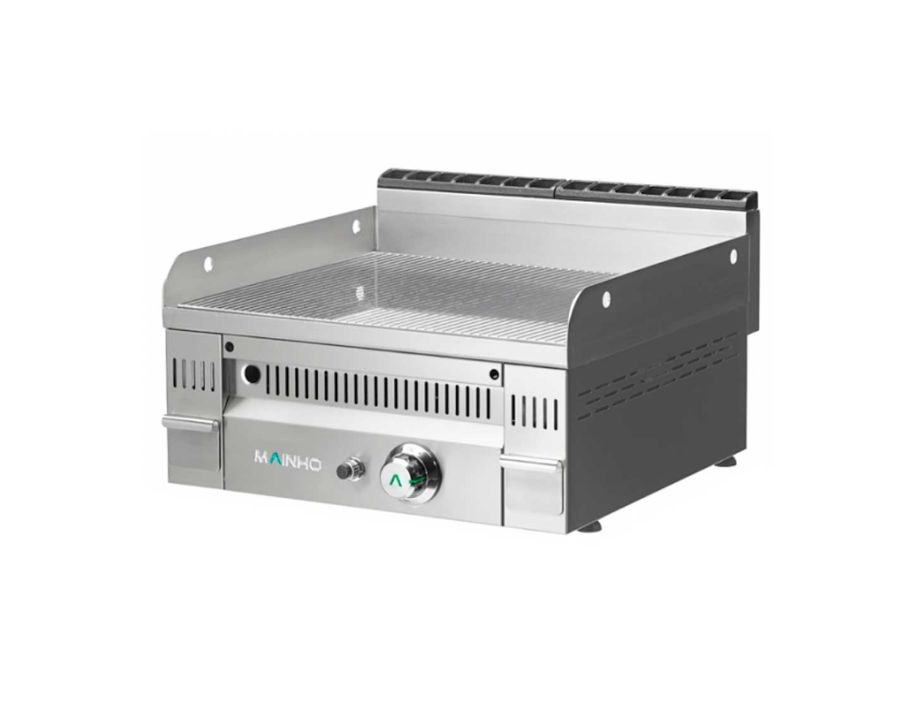 Plancha de Gas Cromo Duro 20 mm Plancha de Gas Profesional Cromo Duro 20 mm Euro-Crom - Imagen 2