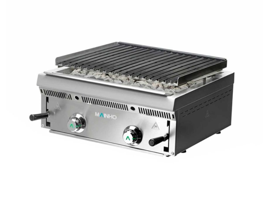 Barbacoa a Gas Profesional MAINHO Acero Pavonado Negro Barbacoa a Gas Profesional MAINHO Acero Pavonado Negro - Imagen 2