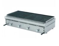 Barbacoa a Gas Profesional MAINHO Acero Pavonado Negro - Imagen 4