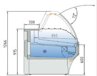 Vitrina Vesper VE-10E-C-TF - Imagen 2