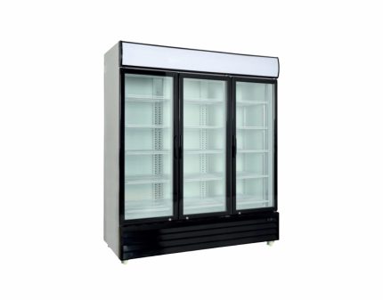 Armario Expositor Refrigerado 1600 litros 3 Puertas Batientes de Vidrio