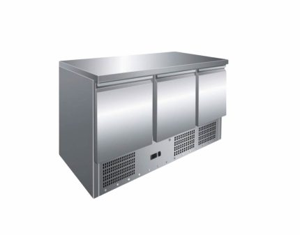 Mesa GN1/1 3 Puertas Refrigerada Compacta
