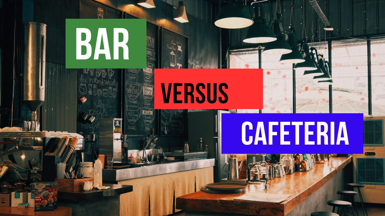 diferencias licencia bar y cafeteria