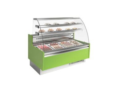Vitrina Pastelera Curva Infrico VGL VGLC hostelería profesional