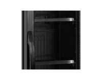 Enfriador Negro Slim FS176H Black hostelería profesional — vista lateral