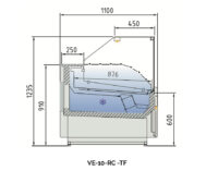 Vitrina Juniper VE-10-RC-TF de Docriluc - Imagen 2