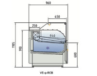 Vitrina Juniper VE-9-RCB de Docriluc - Imagen 3