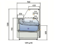 Vitrina Juniper VEP-9-RC de Docriluc - Imagen 3
