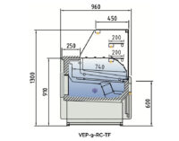 Vitrina Juniper VEP-9-RC de Docriluc - Imagen 2