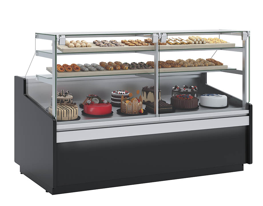 VEPR-10-RC-TF-FRONT Vitrina VEPR-10-RC-TF with desserts