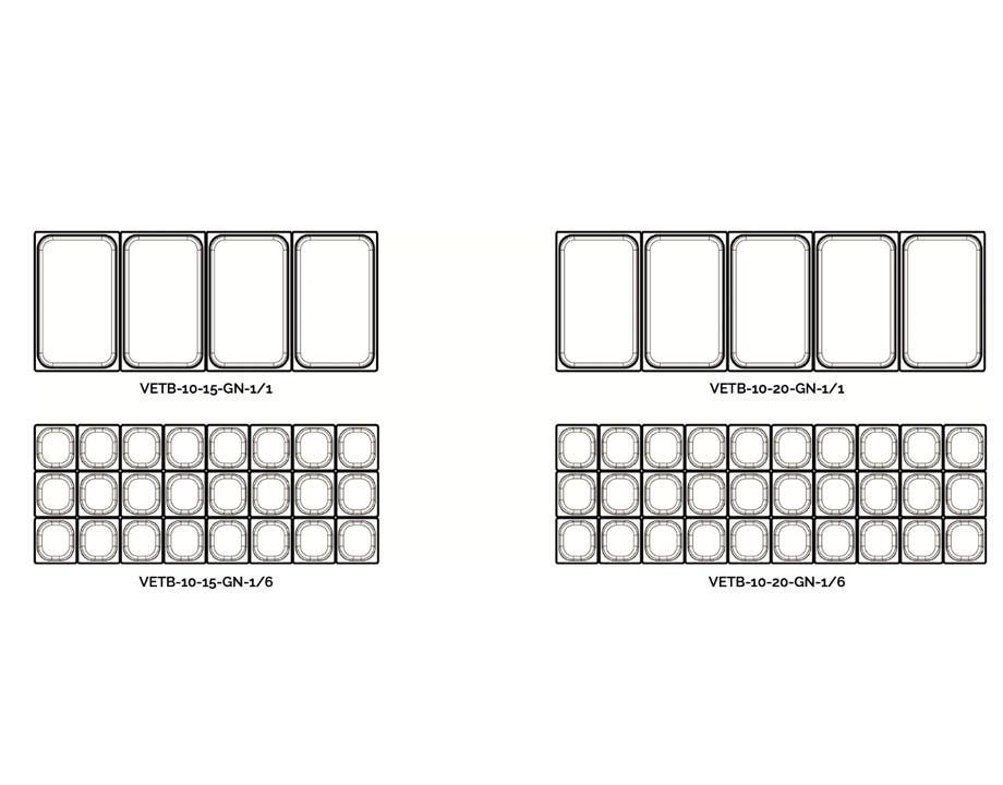 VETB-BANBDEJAS Vitrina Pastelera Valorian Docriluc VETB-10 - Imagen 3