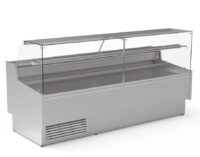 Vitrinas refrigeradas Calypsso para pescado VES-9-RR-P y VES-9-C-P VES-9-RR-P/C-P hostelería profesional — vista lateral