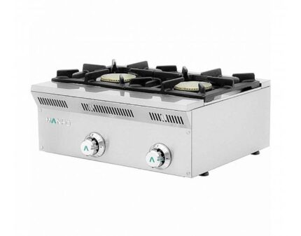 Cocina ECO-LINE 2 Fuegos 60cm Gas — Mainho ELE-62G hostelería profesional