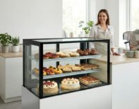 Vitrina Pastelera Refrigerada Profesional 90 CM-150 CM RN-1500-90 hostelería profesional — vista lateral