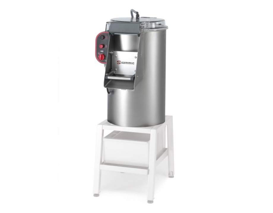 Peladora de Patatas Sammic PI-20 20 kg Alta Producción PI-20-SIMPLE hostelería profesional — vista lateral