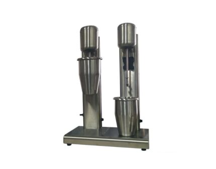 Batidora Mezcladora Doble 2 Vasos Eutron MS-2 Acero Inoxidable 160W hostelería profesional