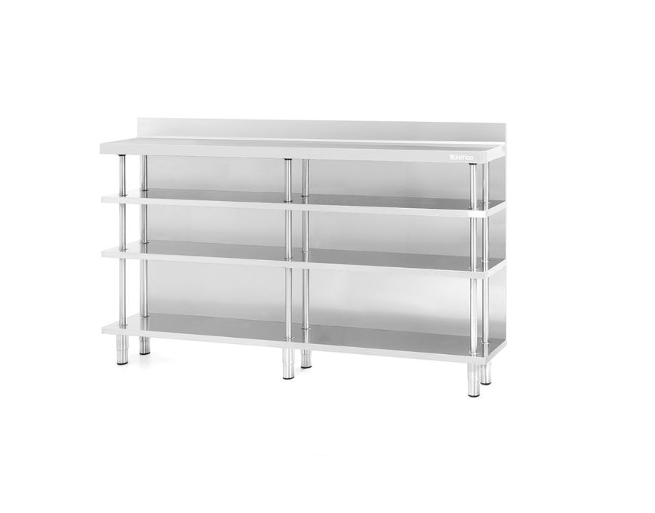 Estanteria Inox INFRICO ME-30-1000 100x30x105 cm Fondo Reducido Peto Sanitario hostelería profesional