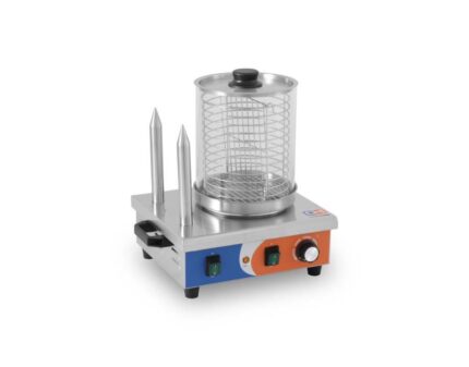 Maquina de perritos al vapor 2 pinchos Clima Hosteleria acero inoxidable