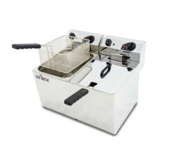 Freidora Eléctrica Doble Cuba 10+10 Litros Arilex EVOLUTION Sobremesa EVO1010 hostelería profesional