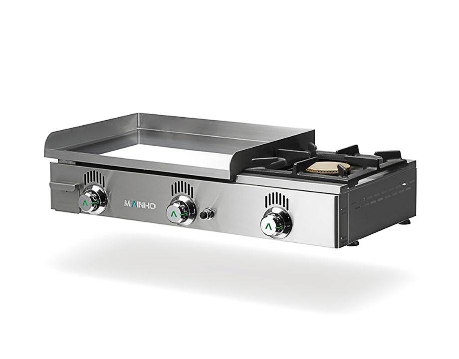 Diseno-sin-titulo-52.jpg Plancha a Gas NOVO-FOC con Fogón Lateral Gas Termopar MAINHO - Imagen 1