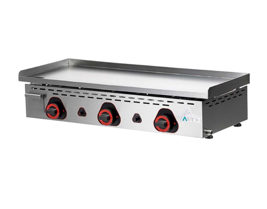 Plancha a Gas ECO-LINE Cromo Duro 90 cm MAINHO ECO-90CD UNI hostelería profesional