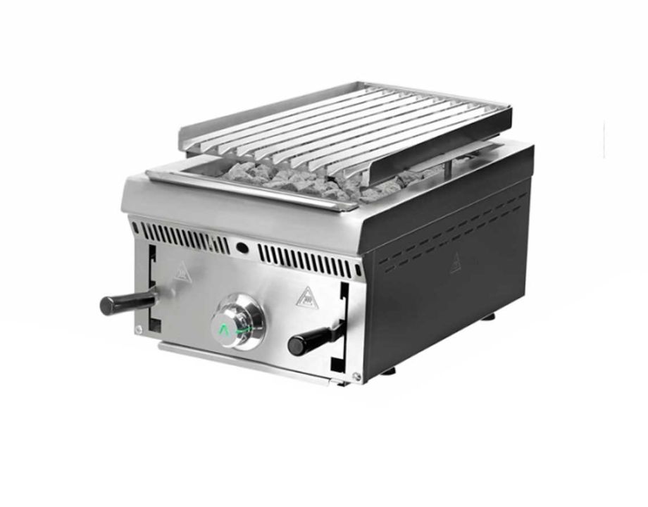 Barbacoa Profesional Inoxidable 330mm MAINHO PBI-30 hostelería profesional