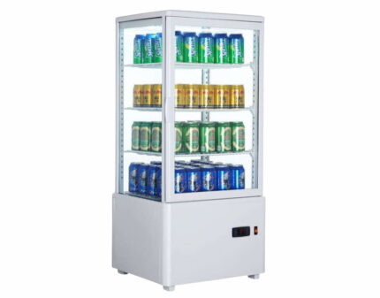 Expositor refrigerado 4 caras 78 litros blanco Clima Hosteleria XC78L-B