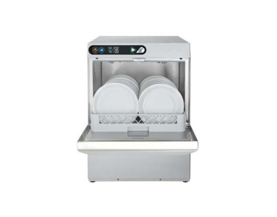 Lavavajillas Digital Adler EVO50 Cesta 500x500 con Bomba de Desague EVO50MONF-desague hostelería profesional