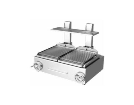 Parrilla de Carbón Sobremesa 2 Cuerpos Adler CP2G hostelería profesional