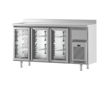 Frente Mostrador Refrigerado Infrico 4 Puertas Cristal IF604PCR hostelería profesional