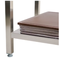 Mesa de Trabajo Central Inox 1000x600 mm Gasfrit GF95 hostelería profesional — detalle