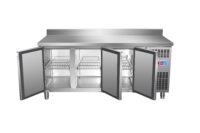 Mesa Bajo Mostrador Refrigerada 3 Puertas 1795x700x850mm con Peto Gasfrit GF054 - Imagen 2