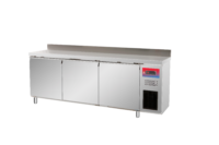 Mesa Bajo Mostrador Refrigerada 3 Puertas 2000x600x950mm con Peto Gasfrit GFH115 hostelería profesional — detalle