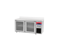 Mesa Bajo Mostrador Refrigerada Puertas Cristal 2 Puertas 1500x600x950mm Gasfrit GFH116 hostelería profesional — detalle