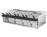 Barbacoa Lava Volcánica 120 cm Vascas Pavonada Maiser B-120+MPV hostelería profesional
