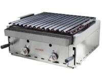 Barbacoa Lava Volcánica 60 cm Elevable Pavonada Maiser B-60 hostelería profesional