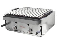 Barbacoa Lava Volcánica 60 cm Elevable Inox AISI 304 Maiser B-60X hostelería profesional