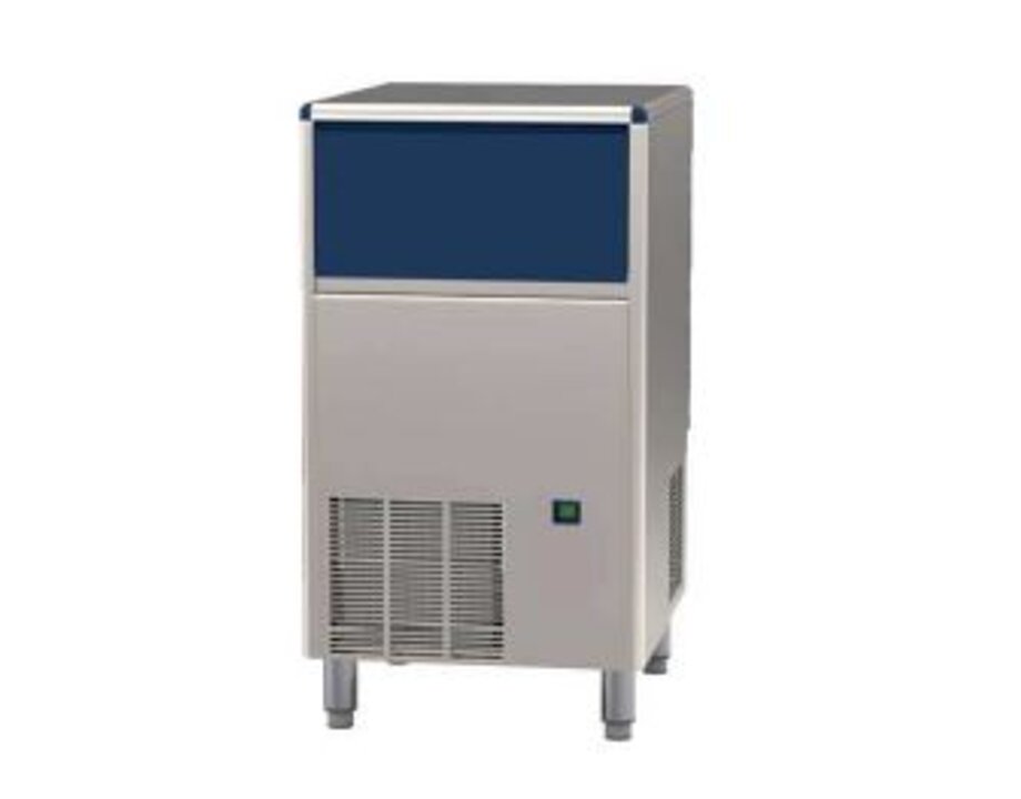 Fabricador de hielo compacto ADLER ECP 52 refrigeración por agua 48kg/día restaurante