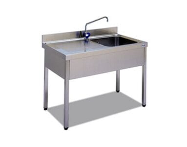 Fregadero Industrial 1 Cuba con Escurridor 1000x600mm Kit Edenox FI-106/11 EDENOX-FI-106-11 hostelería profesional