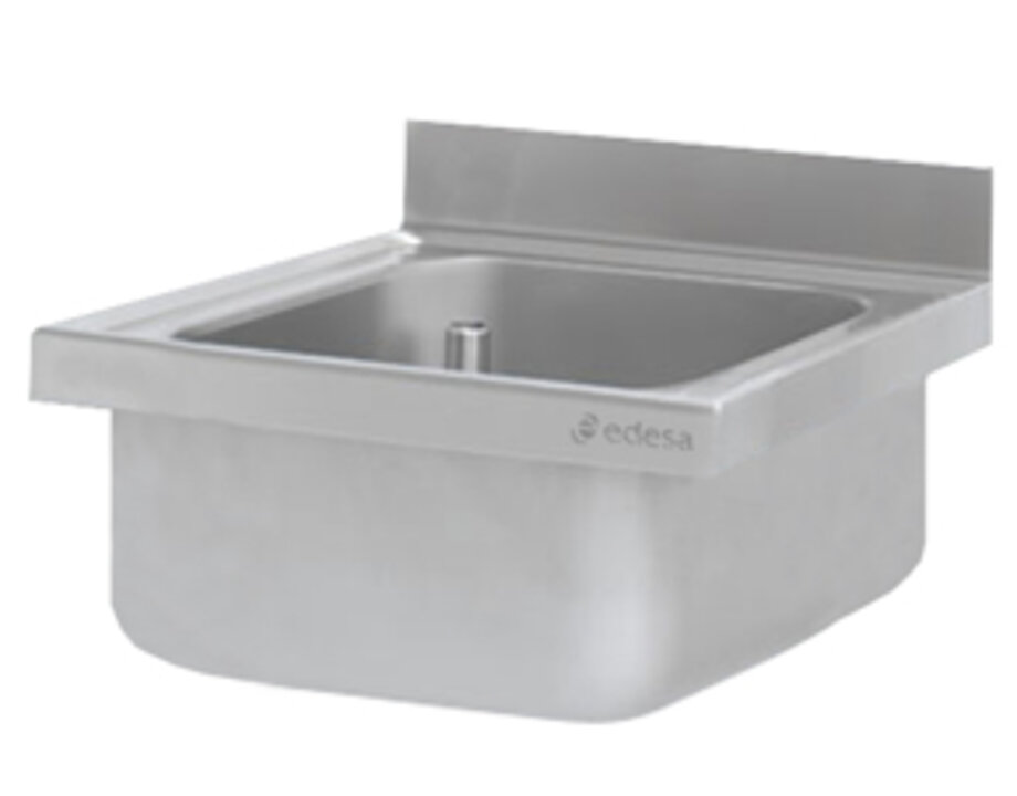 Fregadero Industrial 1 Cubeta 700 x 700 mm Gama 700 Kit Edenox FI-77/10 EDENOX-FI-77-10 hostelería profesional