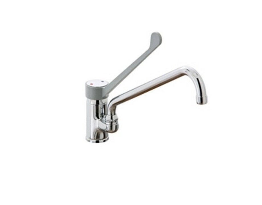 Grifo Monomando Palanca Larga Caño 250mm Edenox GM-PL-25 S1 EDENOX-GM-PL-25-S1 hostelería profesional