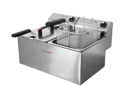 Freidora Eléctrica Maiser Grand Chef 8+8L Doble Cuba 3.5 kW Contactor 32A F10/8C35X2 hostelería profesional