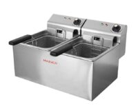 Freidora Eléctrica Maiser Grand Chef 8+8L Doble Cuba 4.5 kW Contactor 40A F10/8C45X2 hostelería profesional
