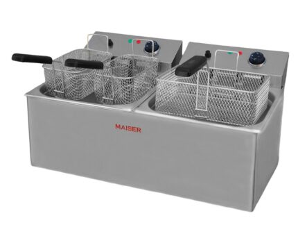 Freidora de 10+10 litros con 4 cestas F12/103X2 hostelería profesional