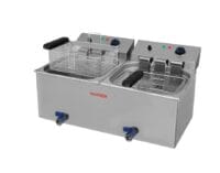 Freidora de 10+10 litros con grifo eco F12/10GX2ECO hostelería profesional