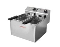 Freidora Eléctrica Maiser Grand Chef 4+4L Doble Cuba 2 kW Contactor 32A F6/4C20X2 hostelería profesional