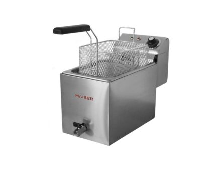 Freidora Eléctrica Maiser Grand Chef 4L 2.5 kW Contactor 32A con Grifo F6/4C25GE hostelería profesional