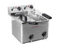Freidora de 4+4 litros con grifo F6/4GX2 hostelería profesional