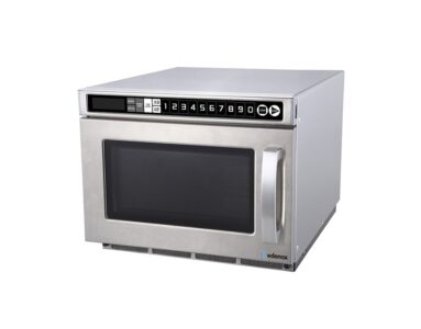 Microondas profesional — Microondas Industrial 2100W 17L Doble Magnetrón Edenox MICRO-2117-D